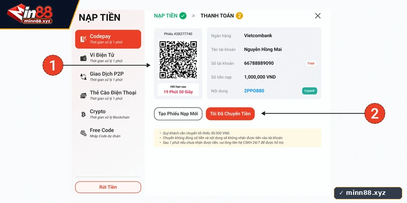 Bảng nguyên nhân và cách xử lý khi rút tiền Min88 bị chậm do ngân hàng bảo trì
